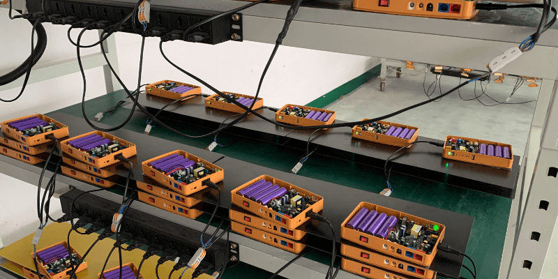 Picture showing Unipower testing equipments